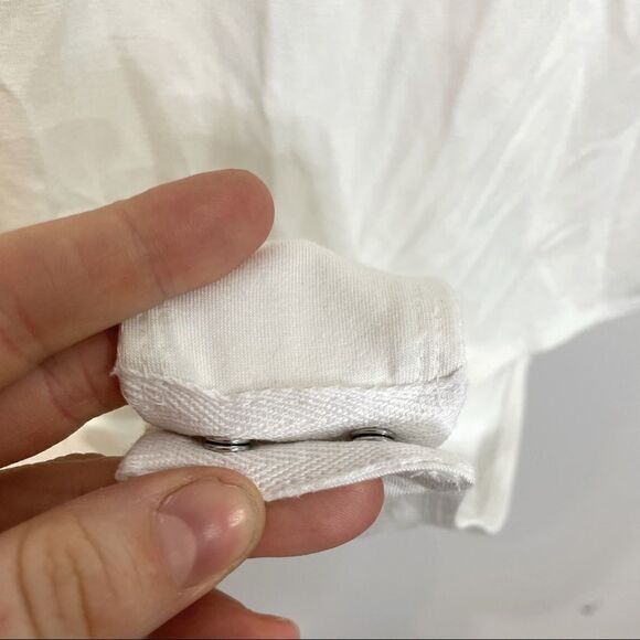 Gibson Basic Solid Soft Stretchy Sleeveless Tank Top Bodysuit Leotard in White - Picture 5 of 6